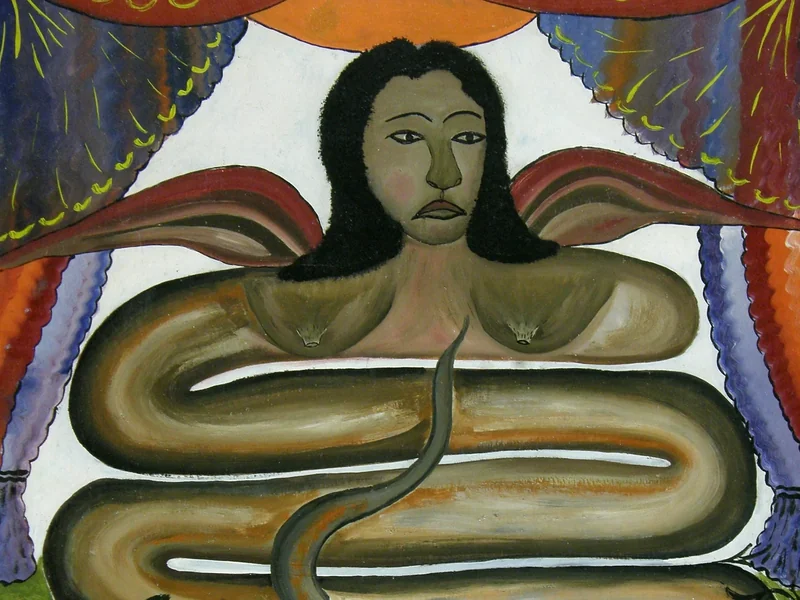 1894-Hector Hyppolite - Damballah La Flambeau